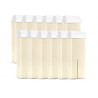 12 Cartouches de cire à épiler BLANCHE, roll on standard, épilation avec bande, PUREWAX By Purenail