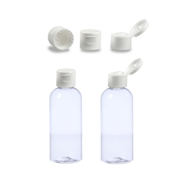 Bouteille d'eau vide en plastique de 100ml, pour cosmétiques, soin de la  peau, crème de maquillage, Lotion, emballage blanc, marron, bleu, livraison