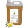 Huile de massage à la Fleur de monoï, Jerrycan de 5 Litres  / Livraison Gratuite & Rapide