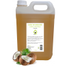 Huile de massage végétale parfum Coconut - Jerrycan de 5 Litres  / Livraison Gratuite & Rapide