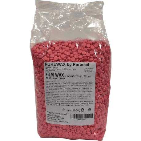 Perles de cireà épiler -  ROSE  - PUREWAX By Purenail  /  Livraison Gratuite et Rapide