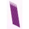 100 Bâtonnets Violet Micro Brosse Pinceau