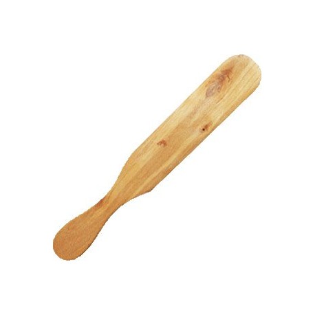 Grande spatule bois ancienne vintage et durable