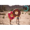 Deux Bouées géantes gonflables DUO Donut ROSE + CHOCOLAT
