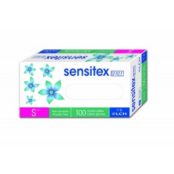 LCH Sensitex Gants Latex Non Poudré Taille 6/7 S Boîte de 100 Pièces